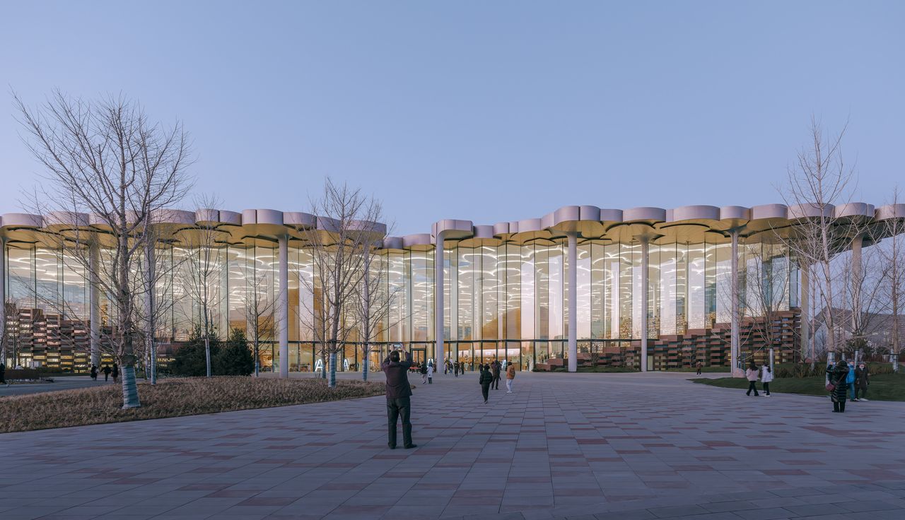 Exterior of Beijing City Library