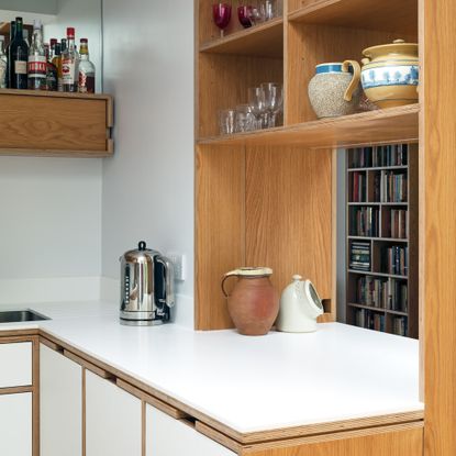 Kitchen hatches in mid century modern kitchens
