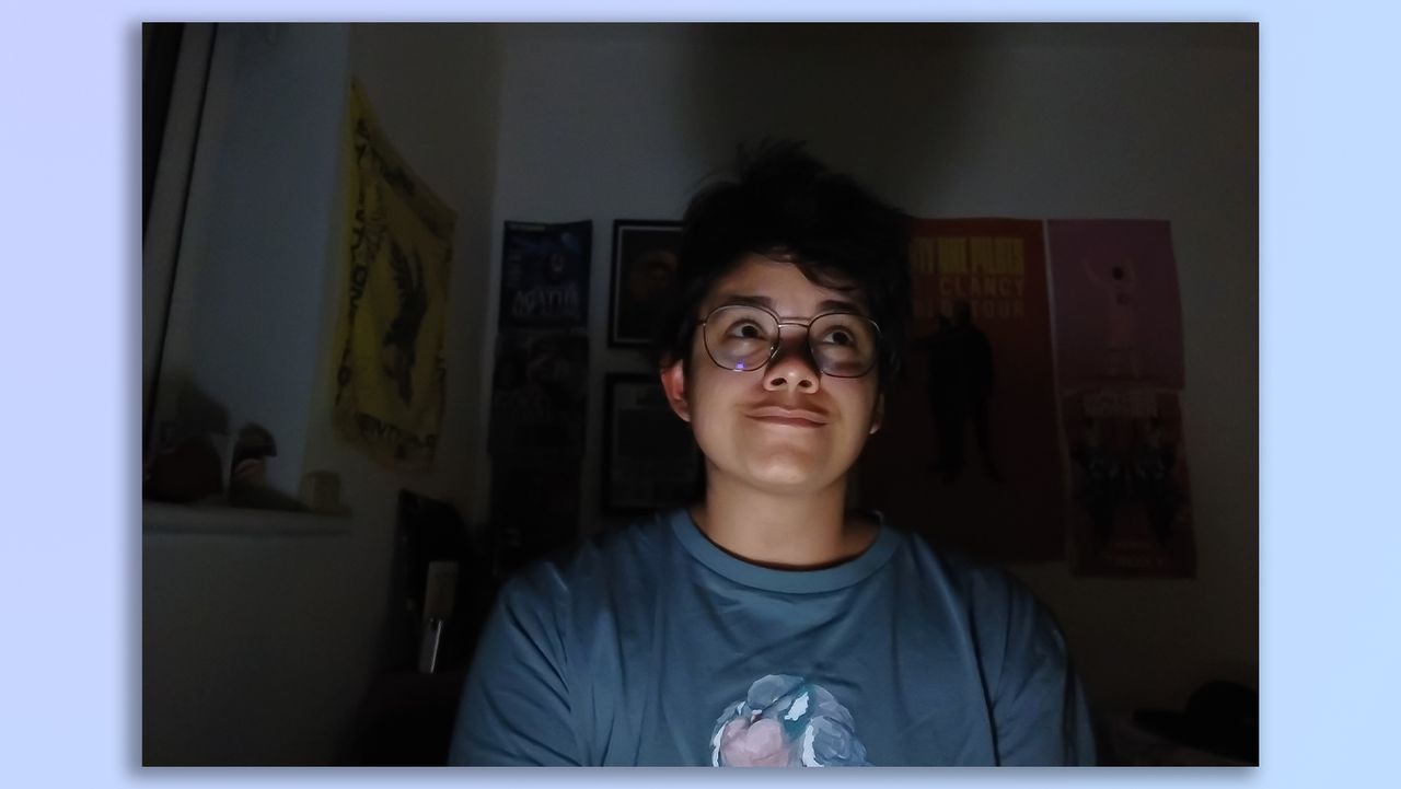 A photo taken for the purpose of testing a Razer Kiyo V2 Pro webcam