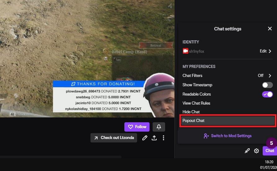 Как настроить чат на твиче. How to add Custom chat twitch Studio.