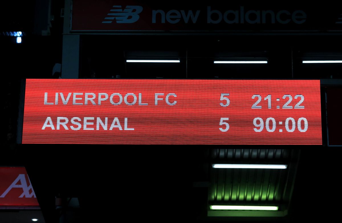 Quiz! Can you name the line-ups from Liverpool 5-5 Arsenal ...