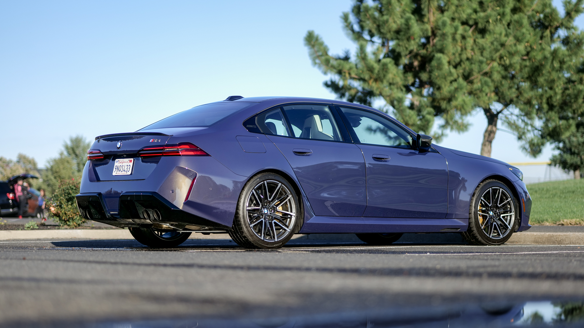 2025 BMW M5 test drive.