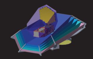 This diagram illustrates NASA's proposed Origins Space Telescope mission concept.