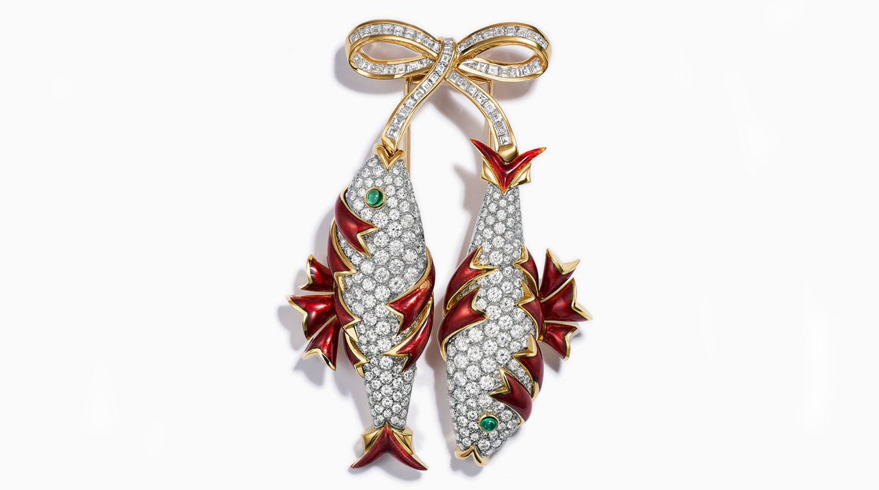 Tiffany &amp; Co brightly coloured earrings