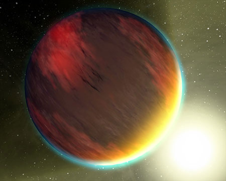 Water Vapor Detected on Distant Planet