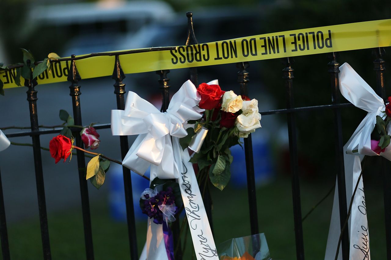 Charleston shooting memorial