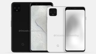 The Pixel 4 XL and Pixel 4 renders