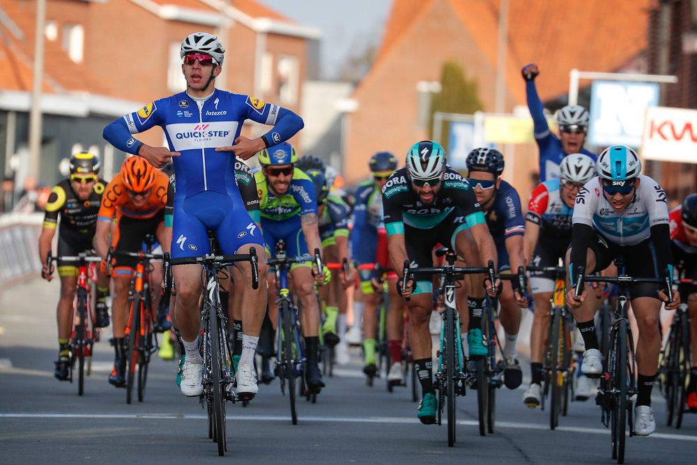 &Aacute;lvaro Jos&eacute; Hodeg (Quick-Step Floors) wins the Handzame Classic