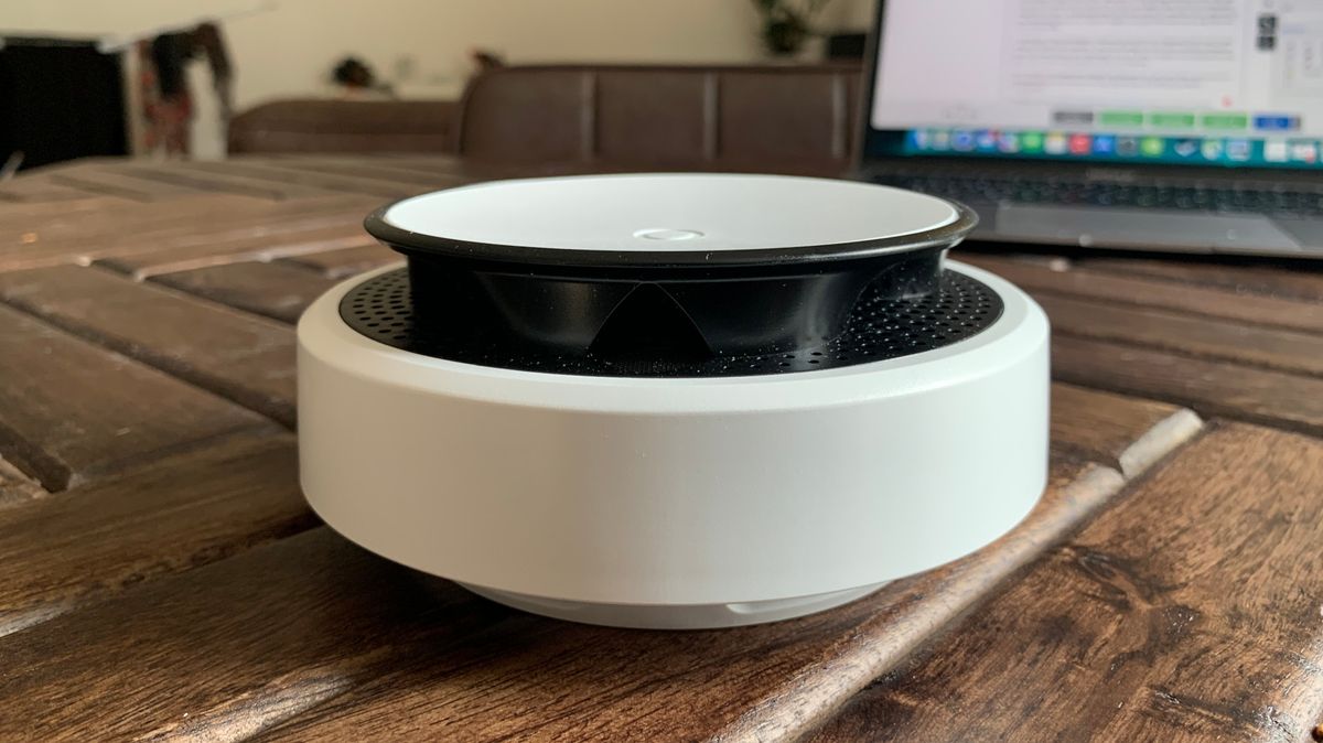Lupus Electronics Mobilfunkrauchmelder: Seitenansicht