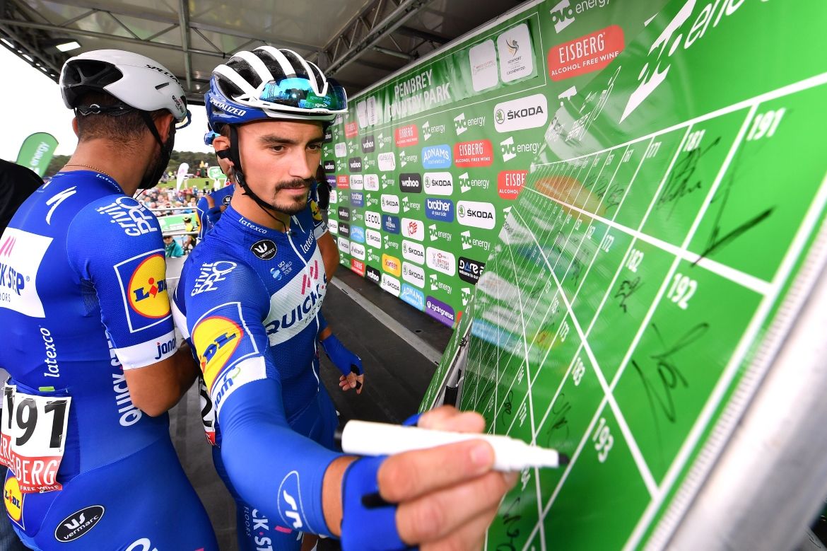 Julian Alaphilippe is one of a number of star attractions at the Tour of Britain
