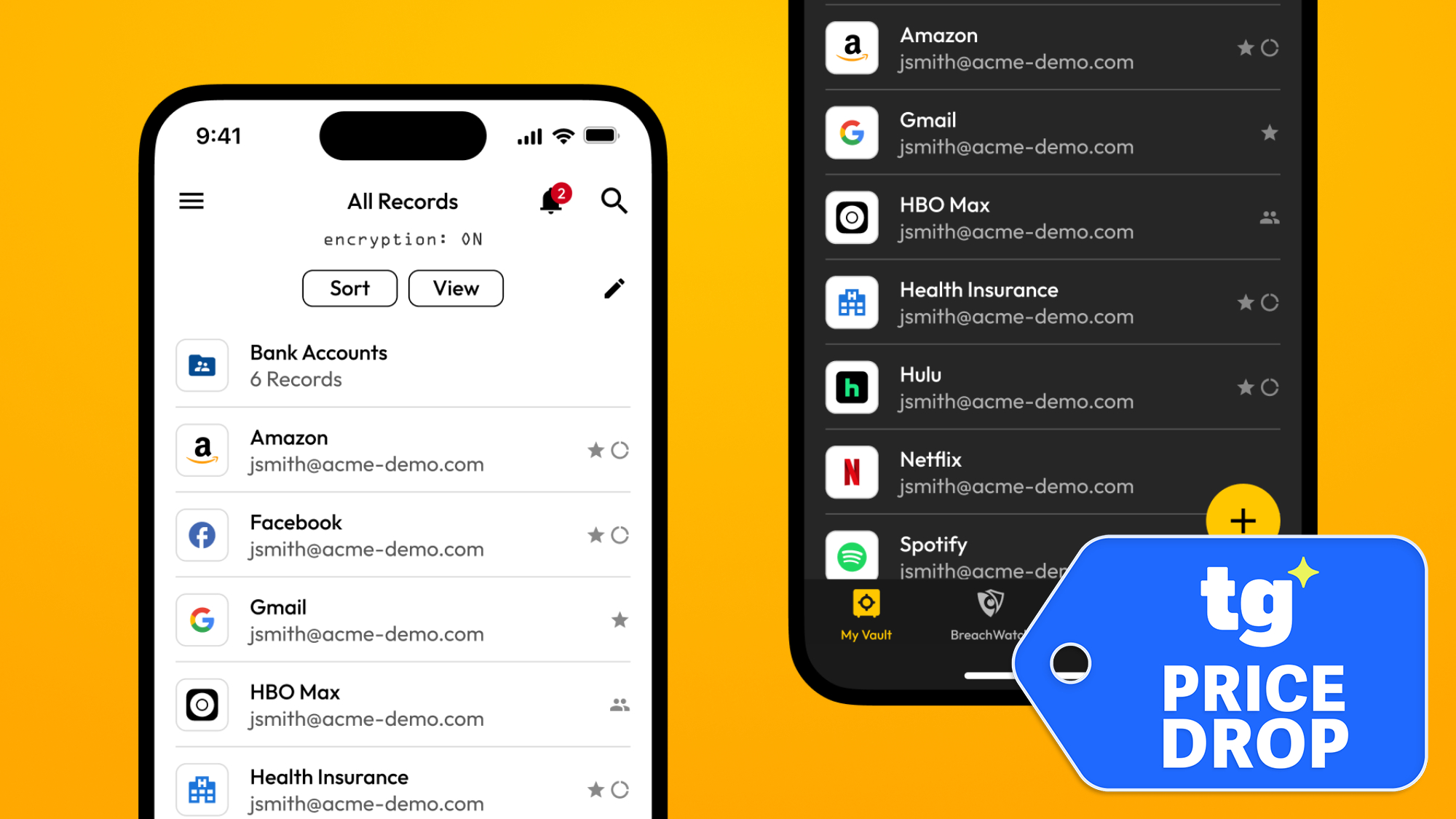 Keeper app shown on iPhone