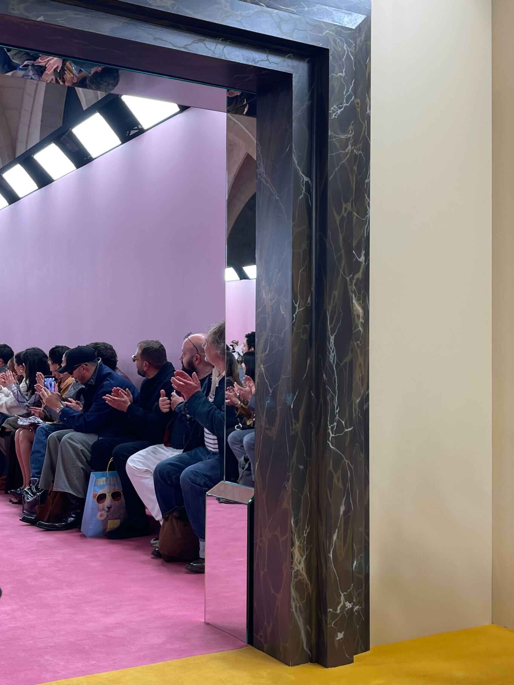 Acne Studios A/W 2026 runway show set at Paris Fashion Week