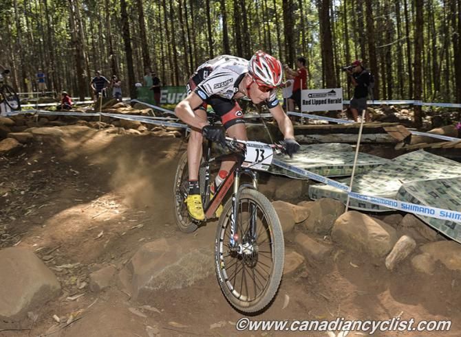 Victor Koretzky (BH-Suntour-KMC) was the early leader until he broke his chain