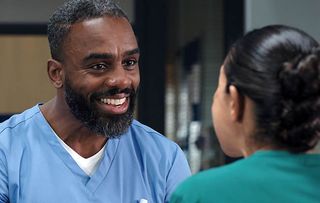 Charles is delighted Jacob's new storyline is going to be front and centre in Casualty