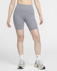 Nike One Women's High-Waisted 8" Biker Shorts with Pockets