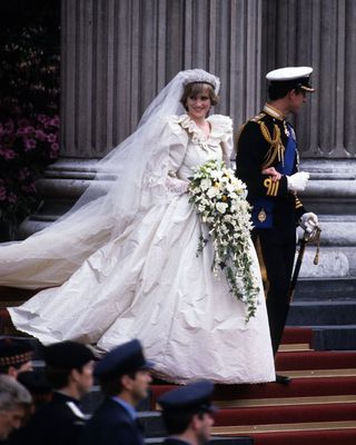 Princess Diana's wedding gown