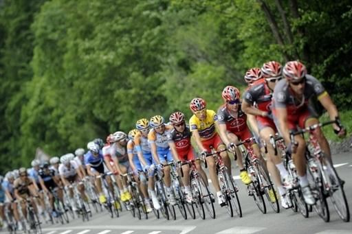 Radioshack controlled the peloton.