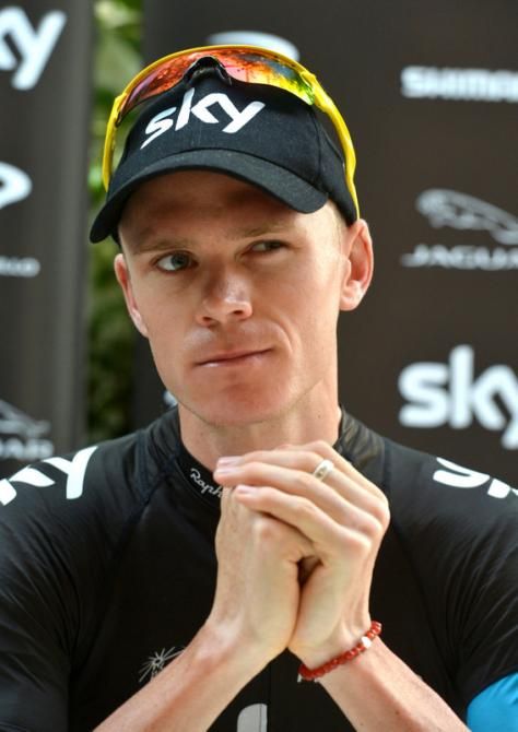 Team Sky's Chris Froome had many questions to answer during the Tour's second rest day