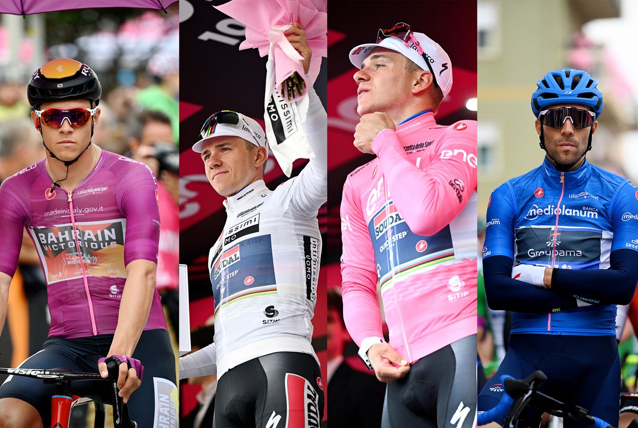 What do all the Giro d'Italia jerseys mean? Pink, purple, blue and white explained Cycling Weekly