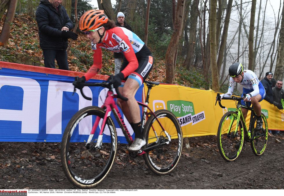 Christine Majerus (Boels Dolmans Cyclingteam) picked up her first World Cup top five