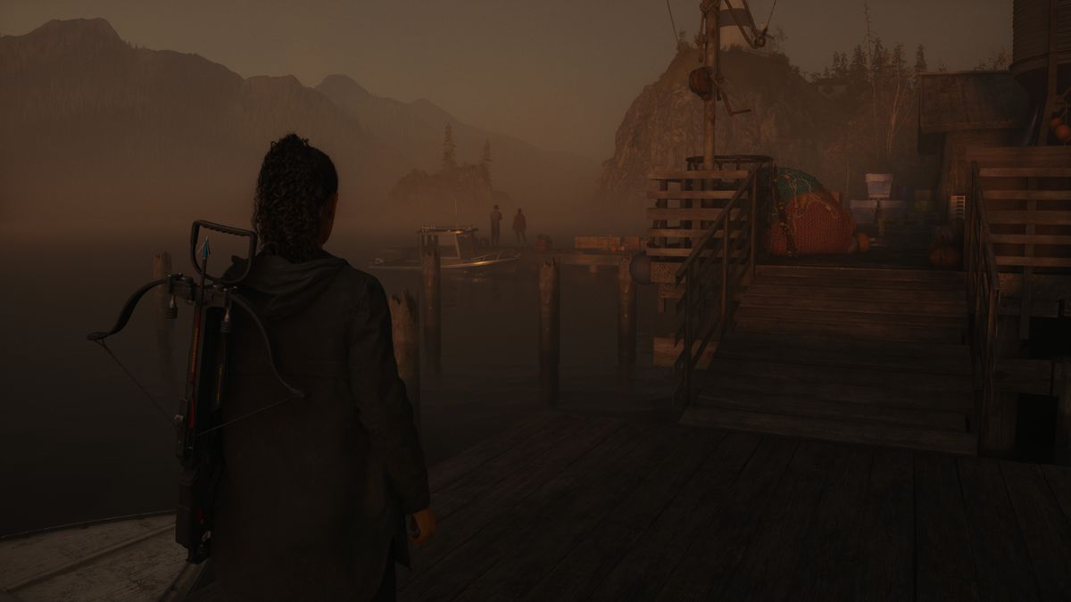 Alan Wake 2 image fidelity comparison screenshots