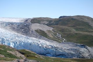 Greenland glacier