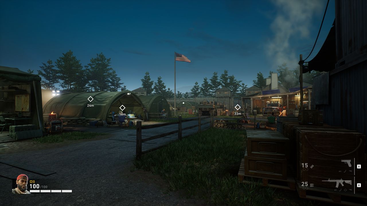 Back 4 Blood settings image quality comparison screenshots