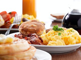waffles, breakfast, health, choices