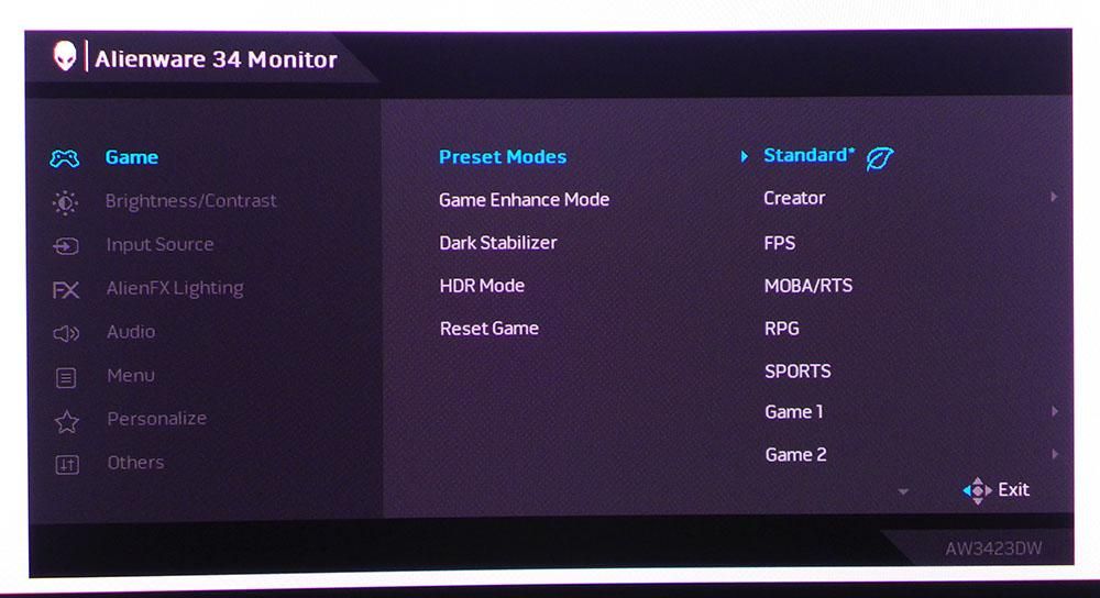Alienware AW3423DW