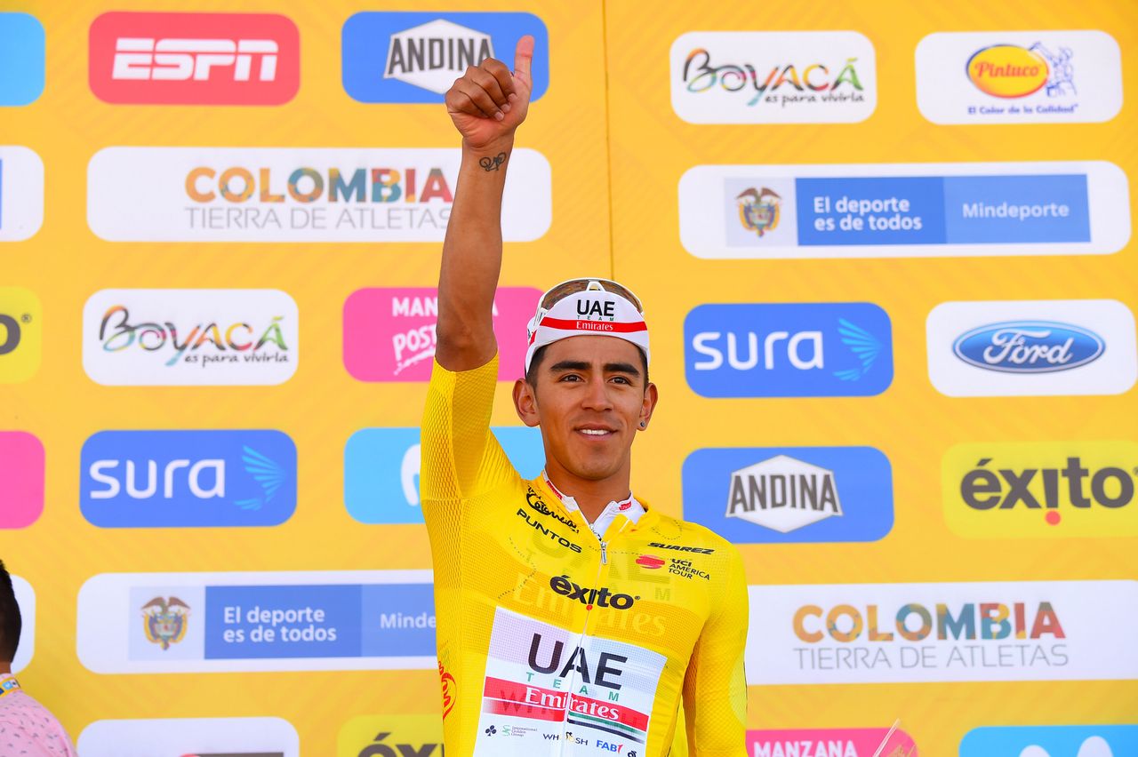 Tour Colombia 2020 3rd Edition 2nd Stage Paipa Duitama 1524 km 12022020 Juan Sebastian Molano COL UAE Team Emirates photo Dario BelingheriBettiniPhoto2020