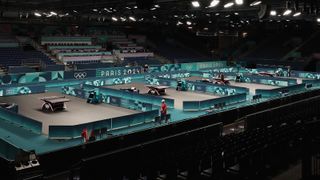 The Olympic table tennis venue