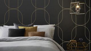 art deco wallpaper bedroom trends 2023