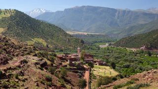 A Berber village in the Ourika Valley