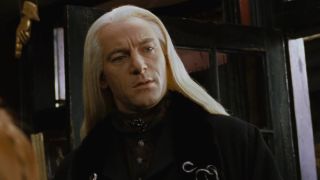 Jason Isaacs as Lucius Malfoy in Harry Potter and the Chamber of Secrets.