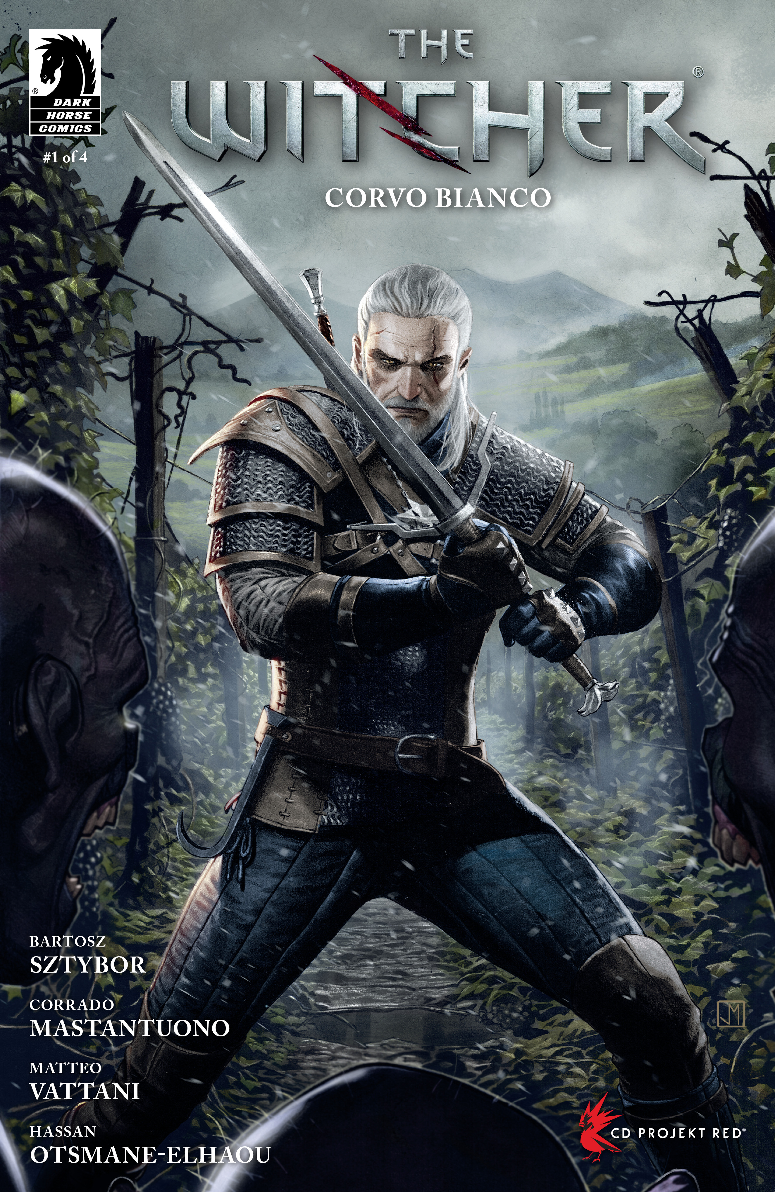 The Witcher: Corvo Bianco issue 1 cover art