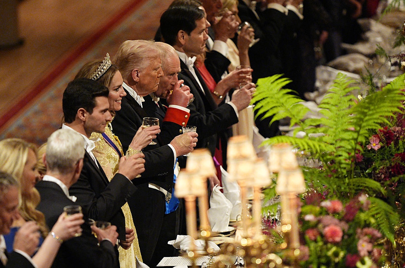 State banquet held in UK for president Trump featured a lavish menu.