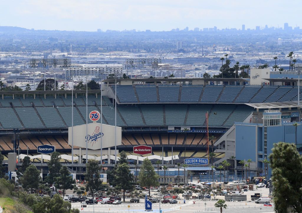 Dodger Stadium.