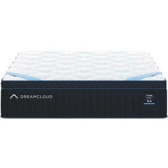 The DreamCloud Premier Hybrid Mattress against a white background