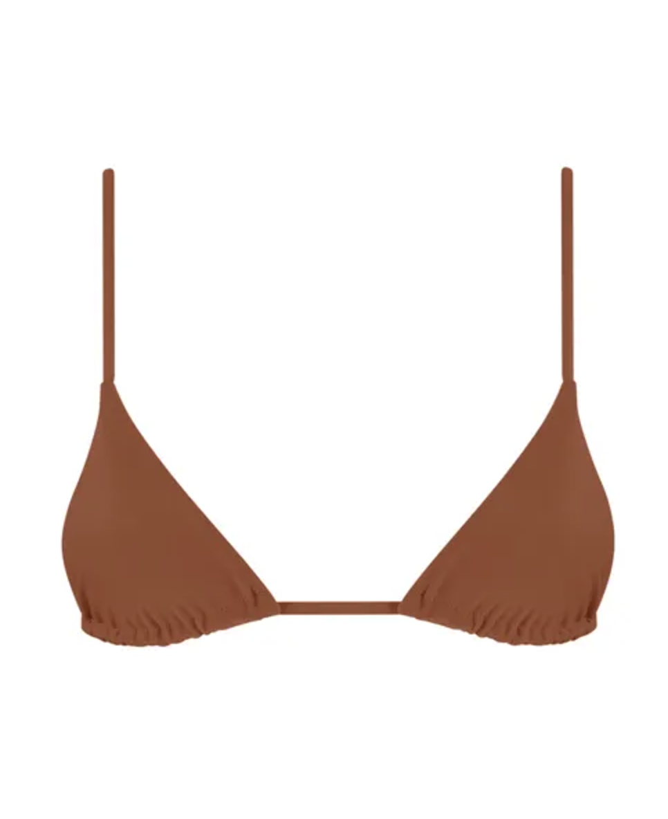 Brown String Bralette