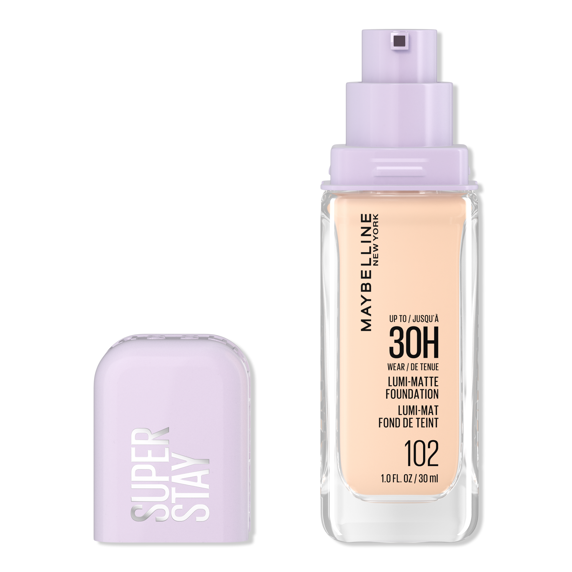 Super Stay Up to 30hr Wear Lumi-Matte Longwear Foundation - 102