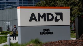 The Advanced Micro Devices (AMD) headquarters in Santa Clara, California, US, on Wednesday, March 13, 2024.