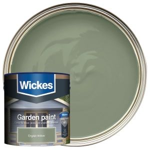 Wickes Garden Colour Matt Wood Treatment - English Willow - 2.5l