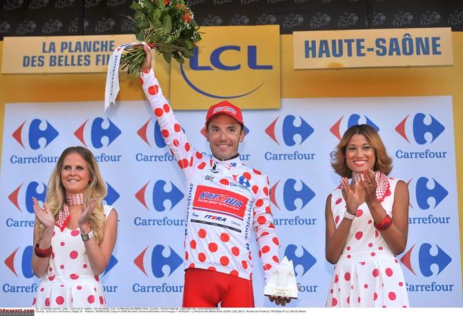 Joaquim Rodriguez (Katusha) moves into the mountains classification lead