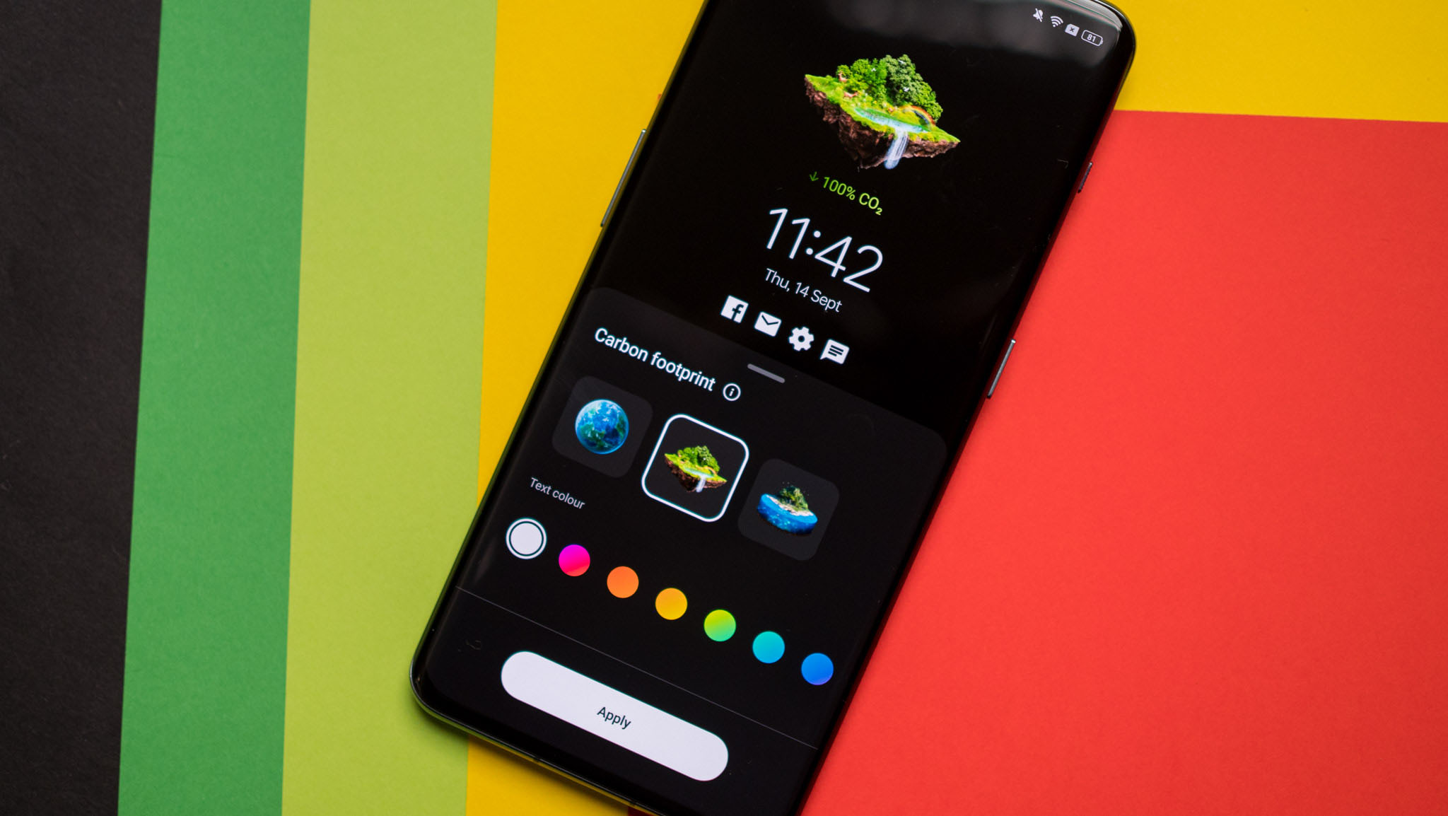 OxygenOS 14 Carbon AOD