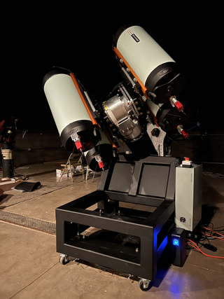 TransAstra's Sutter telescope system uses a specialized Optimized Matched Filter Tracking (OMFT) technology to find new asteroids in real time.