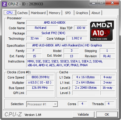 AMD A10-6800K APU Overclocked to Over 8.0 GHz | Tom's Hardware