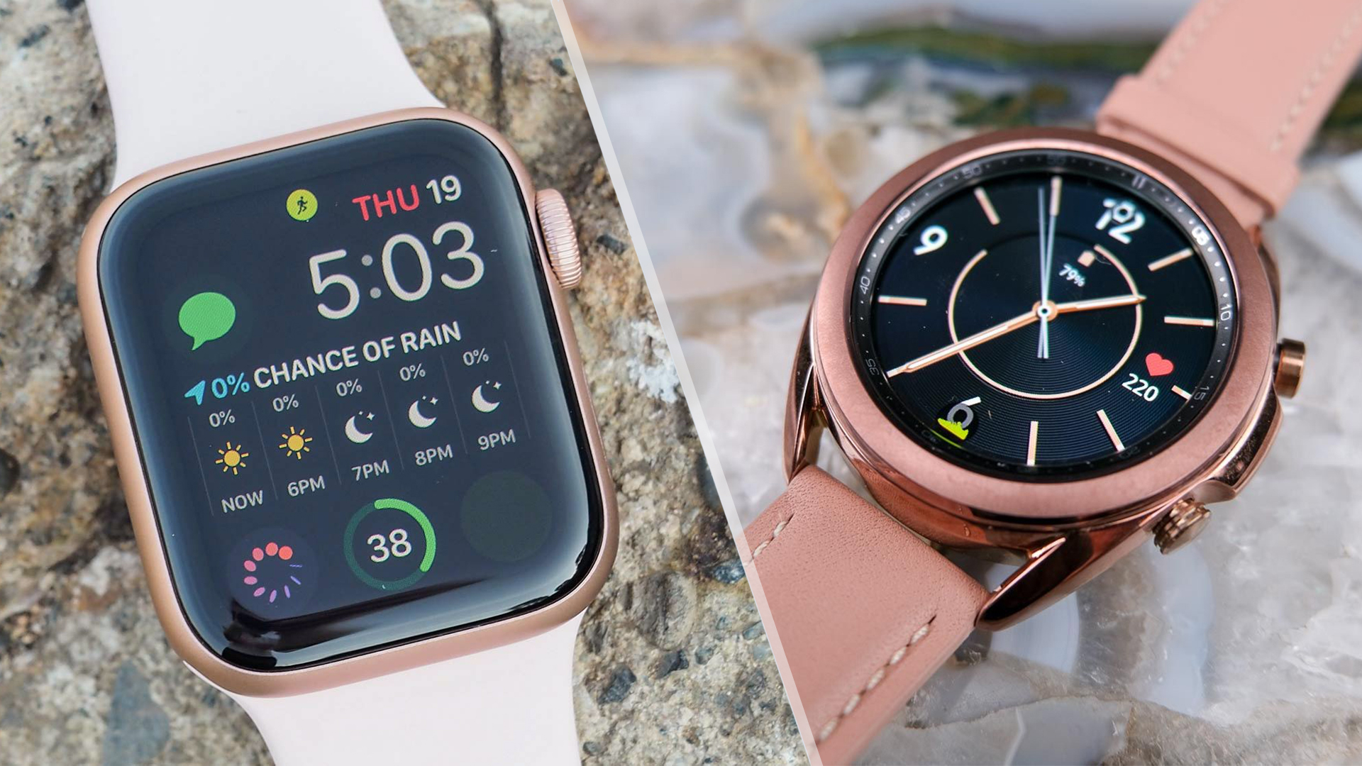 Samsung Galaxy Watch 3 vs. Apple Watch 5: Which smartwatch should 