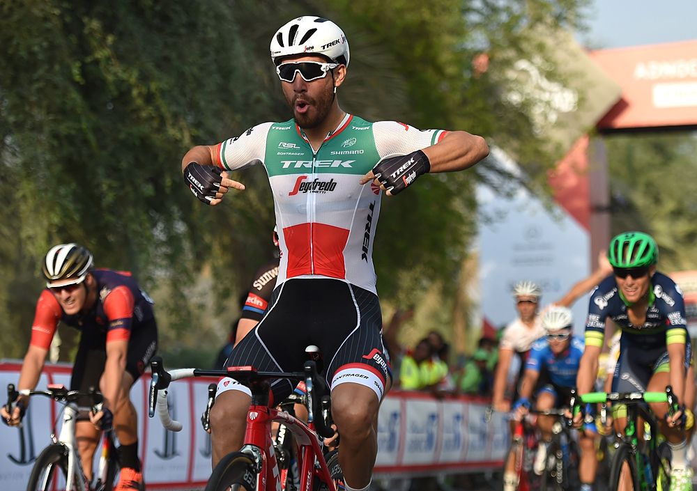 Giacomo Nizzolo wins 2016 Abu Dhabi Tour opener