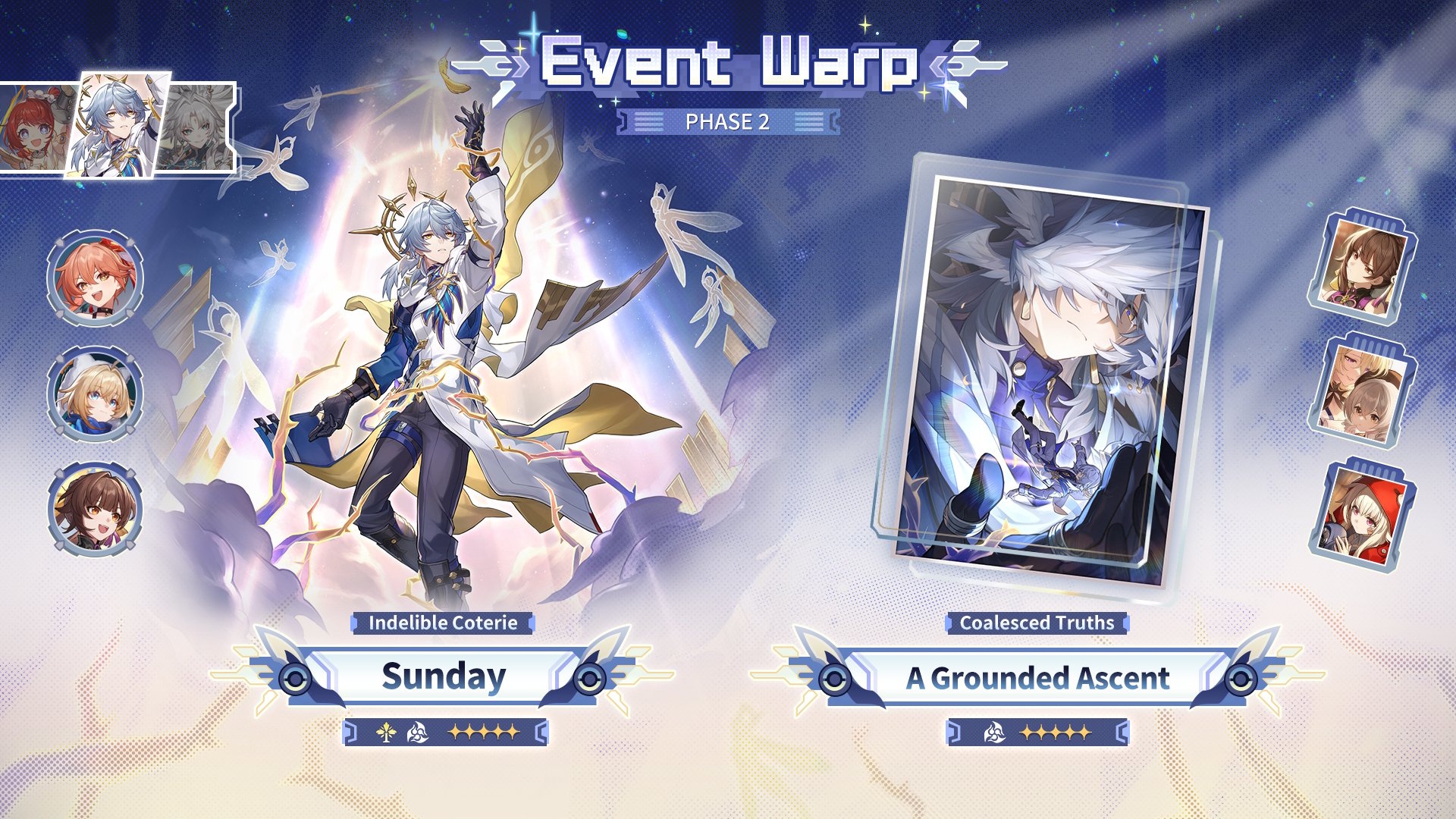Honkai Star Rail banners -  Sunday in version 4.2