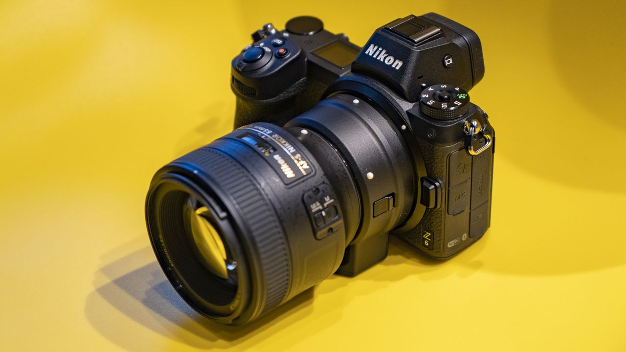 The Nikon Z6 with the FTZ mount adapter and Nikon 85mm f/1.8G lens
